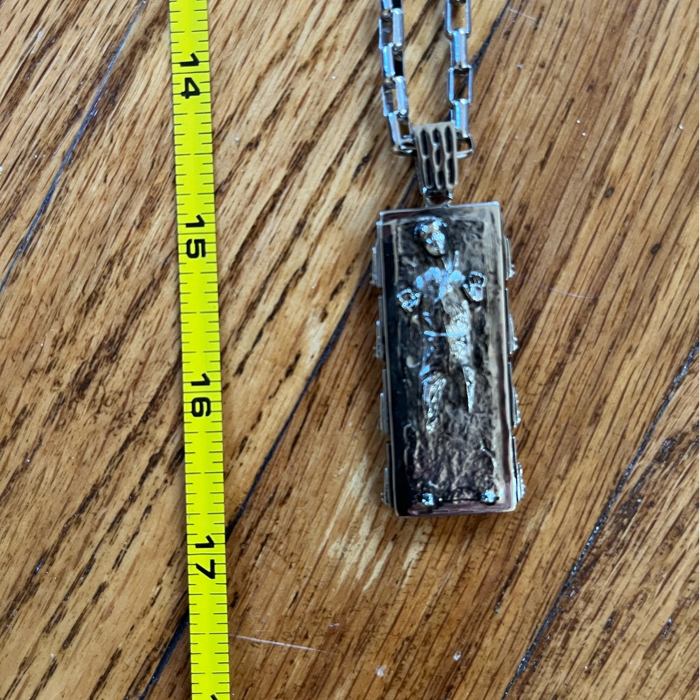 Star Wars Han Cholo Silver Necklace - Picture 6 of 6